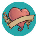 Tattoo Heart sticker