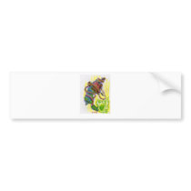 Tattoo machine bumper stickers