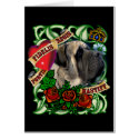 Tattoo Mastiff Card card