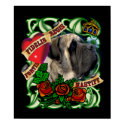 Tattoo Mastiff Poster posters