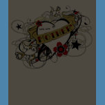 Tattoo MOM Heart & Swallows T-shirt by jfarrell12 Tattoo MOM Heart & Swallows T-shirt