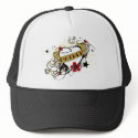 Tattoo MOM Trucker Hat by jfarrell12 Tattoo MOM Trucker Hat