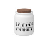Tattoo Money Jar Candy Dish at Zazzle