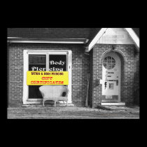 Tattoo Parlor, McMinnville Tennessee posters by bhbphotos Tattoo Parlor, McMinnville Tennessee posters