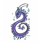 Tattoo Purple Sea Dragon, Therese L. Davis t-shirts