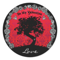 Tattoo Rose Bonsai Tree of Love Swallow stickers