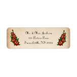 Tattoo Rose Return Address Labels
