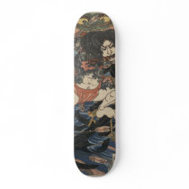 Tattoo Samurai Custom Skate Board