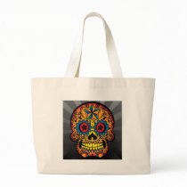 Tattoo Skull Canvas Bags