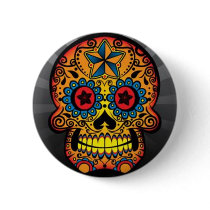 Tattoo Skull Button