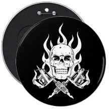Tattoo Skull Buttons