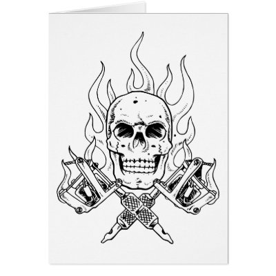 Tattoo Skull Cards by toxico13 Toxico13