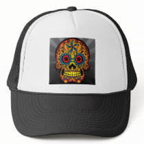 Tattoo Skull Trucker Hat