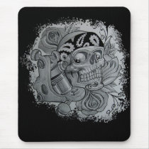 art, design, tattoos, mouse, pad, work of art, Volume rendering, message pad, plastic art, bone, bugle call, Cranial cavity, drumbeat, head, graphic art, animal, artificial flower, face, fine art, Craniata, commercial art, mandible, creating by mental acts, skeleton, cyberart, brain, pad of paper, stereoscopic vision, writing pad, ungulates, diptych, frontal bone, designing, grotesque, wikt:skalli, decoupage, tablet, bald, Mouse pad with custom graphic design