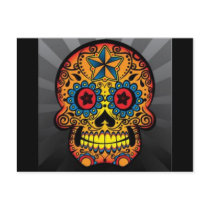 Tattoo Skull Postcard