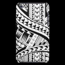 Tattoo style case with Samoan inspired patterns casemate cases