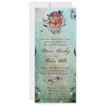 Tattoo Style Muerte Skull and Flourishes Invite