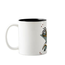 Tattoo Urban Swallow Bird Design mugs