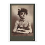 Tattooed American Woman Post Card
