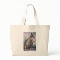 Tattooed bully tote bags