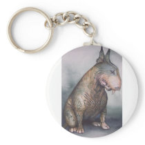 Tattooed bully key chain