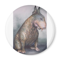 Tattooed bully refrigerator magnets