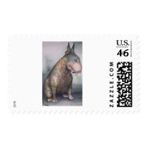 Tattooed bully postage stamps