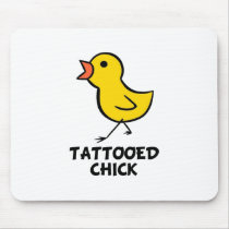 Tattooed Chick Mousepad
