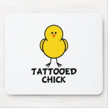 Tattooed Chick mousepads