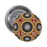Tattooed Floral Buttons