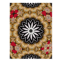 Tattooed Floral Post Cards