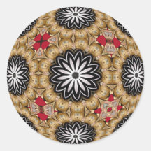Tattooed Floral Stickers