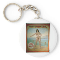 Tattooed Girl Keychains