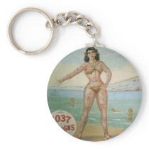 Tattooed Girl Key Chains