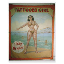 Tattooed Girl letterhead by spyderfyngers Tattooed Girl letterhead