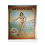 Tattooed Girl postcards
