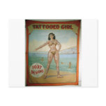 Tattooed Girl postcards
