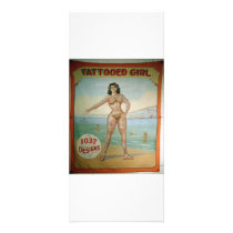 Tattooed Girl Rack Cards