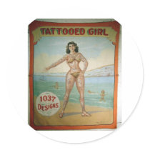 Tattooed Girl stickers