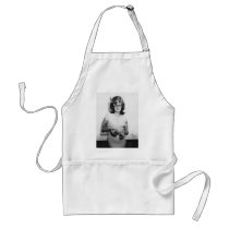 Tattooed Glasses Chick Apron