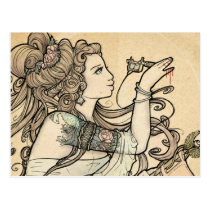 Tattooed Goddess postcards postcards