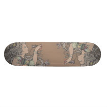 Tattooed Goddess - skate deck skateboards