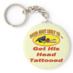 Tattooed Head keychains