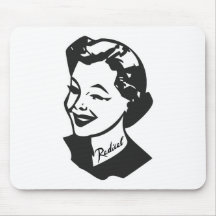 Tattooed Housewife - Radical Mouse Pads