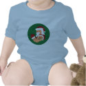 Tattooed Santa Baby Clothes t-shirts