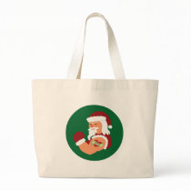 Tattooed Santa Bag
