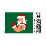 Tattooed Santa Postage