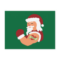 Tattooed Santa postcards by toxiferous Tattooed Santa postcards