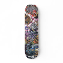 Tattooed skateboards by justdoinwork Tattooed skateboards