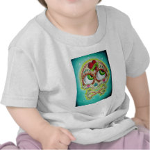 Tattooed sugar skull t-shirts